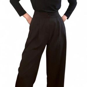 J.ING Black Wide Leg Women's Pants